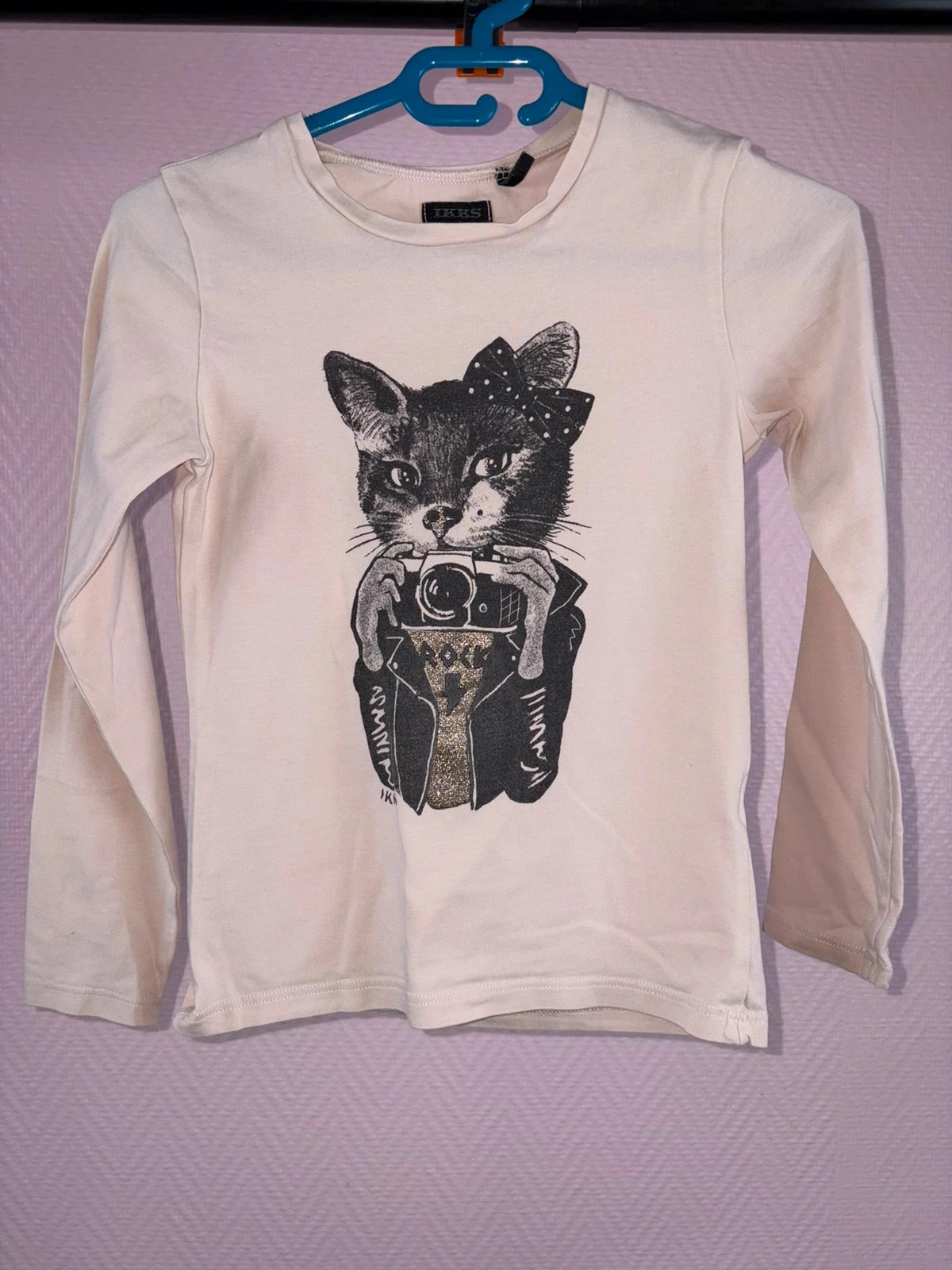 T-shirt voor meisjes, IKKS maat 6 jaar – photo 2